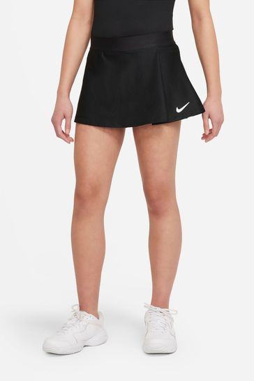 Nike Black Court Dri-FIT Victory Tennis Skirt