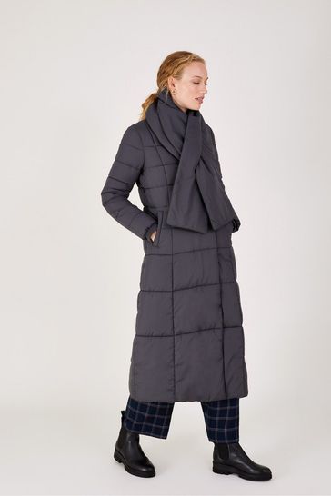 Monsoon grey coat clearance