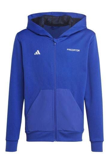 Blue full shop zip hoodie