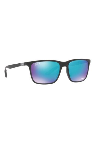 Buy Ray Ban RB4385 Black Polarised Lens Sunglasses from Next