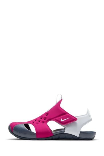 Buy Nike Red Sunray Protect Junior Sandals from Next Luxembourg
