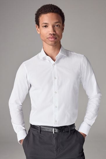 Buy mens cheap white shirt