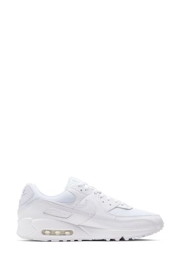 New all white air max store