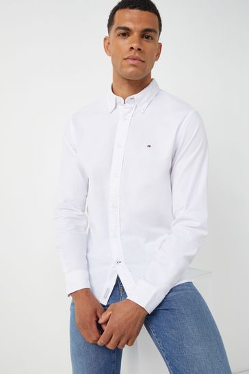 Buy Tommy Hilfiger White 1985 Oxford Shirt from Next United Arab Emirates