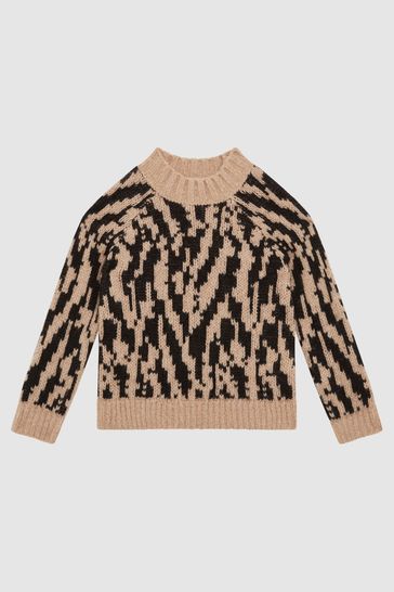 Ava sequin top yarn jumper