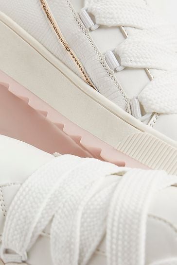 River island discount white plimsolls