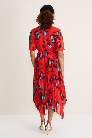 Phase eight store red floral dress