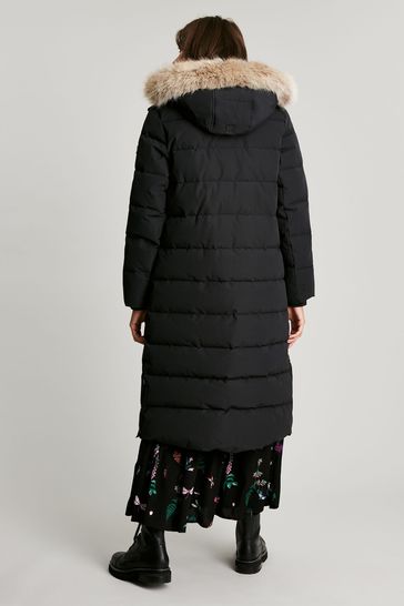 Black puffer outlet parka jacket