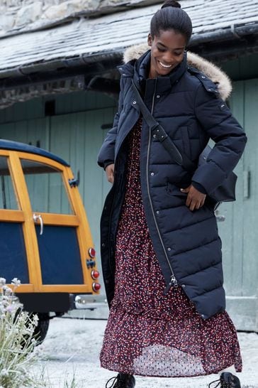 Buy Joules Black Cotsland Hybrid Puffer Parka from Next Netherlands