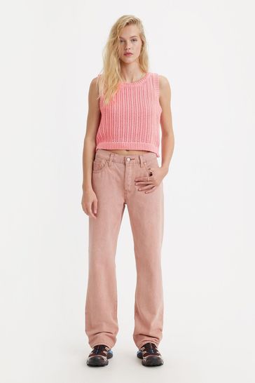 Levi's® Blush Pink 501® '90s Straight Fit Jeans