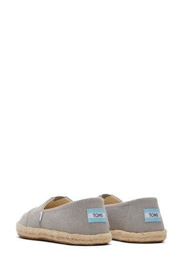 Toms alpargata drizzle grey outlet