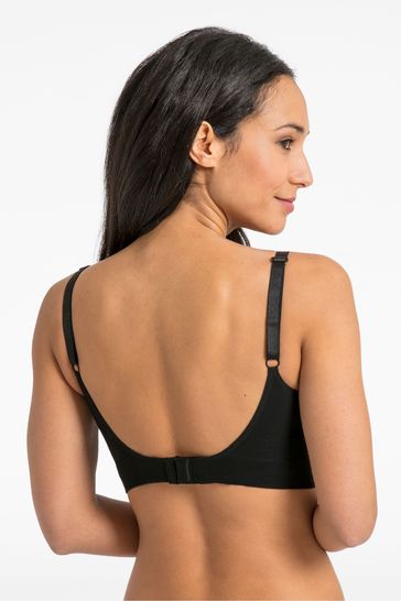 JoJo Maman Bébé Black Seamless Maternity & Nursing Bras