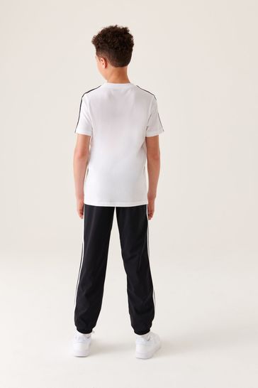Buy adidas White T-Shirt Sportswear Cotton 3-Stripes USA Essentials from Next