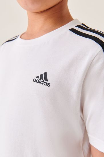 Adidas originals cheap stripes tee