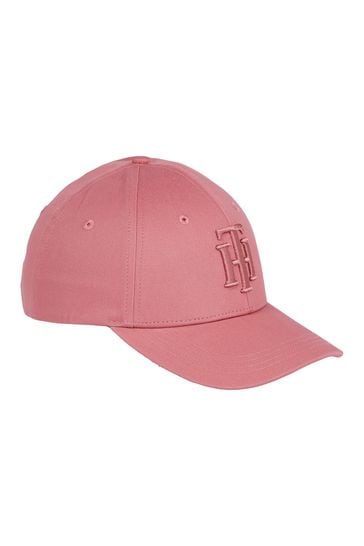 Tommy Hilfiger Pink Outline Baseball Cap