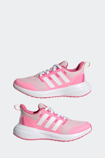 Buy adidas Pink Sportswear Fortarun 2.0 Cloudfoam Lace Trainers from Next Luxembourg