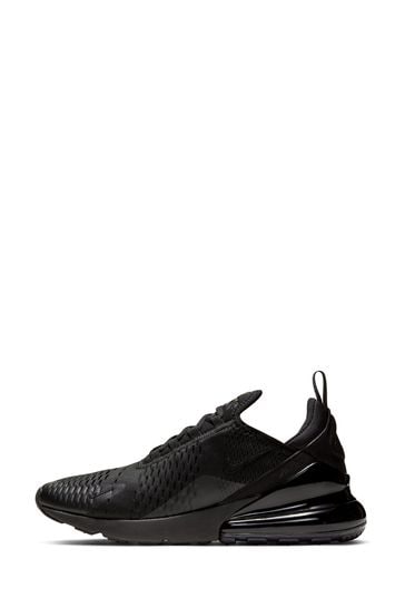 270 nike air max black hot sale