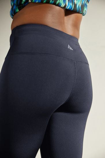 Buy Navy Blue Active New & Improved High Rise Sports Sculpting Leggings  from Next Luxembourg