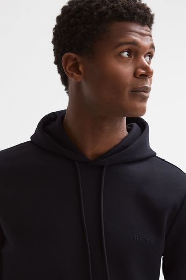 H & m black hoodie online