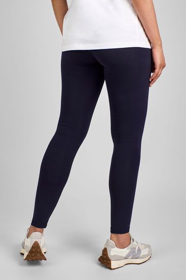 Buy JoJo Maman Bebe Navy Cotton Rich Maternity Leggings from Next Bahrain