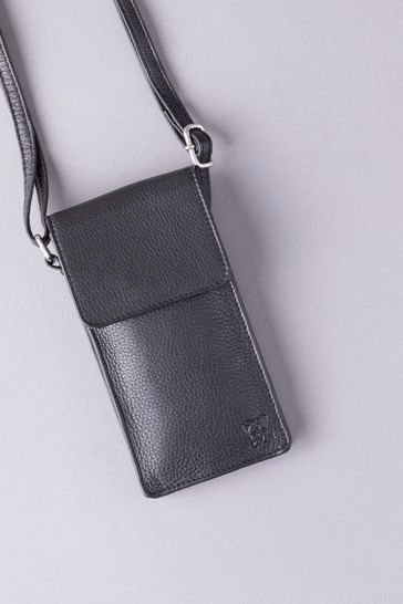 Lakeland Leather Cross Body Phone Pouch Bag