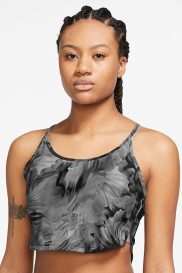 Nike all over print crop top on sale
