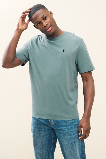 Blue green t online shirt