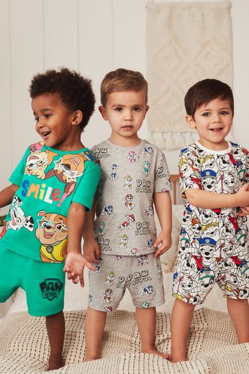 Buy PAW Patrol Short Pyjamas 3 Pack 9mths 8yrs from Next Estonia