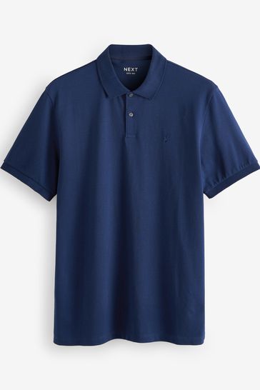 Navy blue store polo shirt