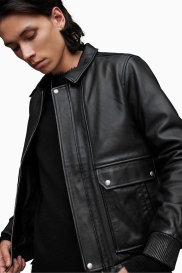 Allsaints aviator clearance jacket