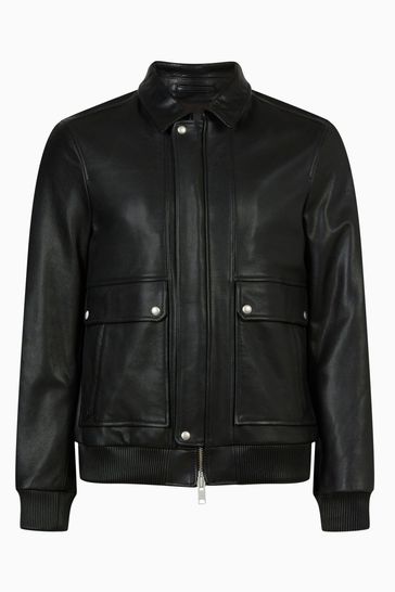 Allsaints aviator new arrivals jacket