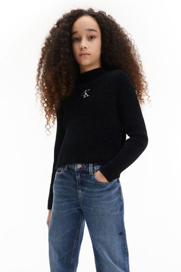 Girls shop black sweater