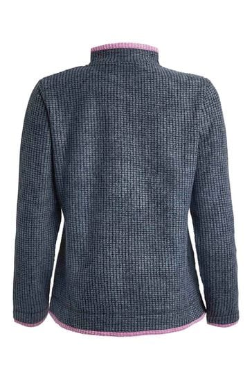 Buy Weird Fish Beyonce Eco 1 4 Zip Grid Fleece from Next USA
