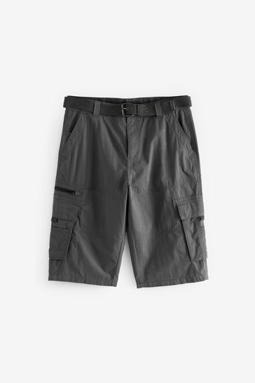 Longer length cargo shorts online