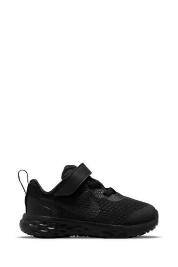 Nike Black Revolution 6 Infant Trainers