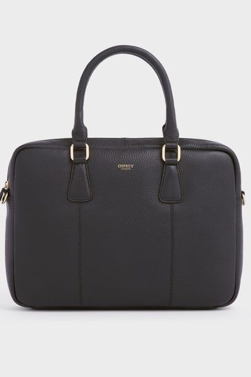 Saffiano leather laptop outlet bag