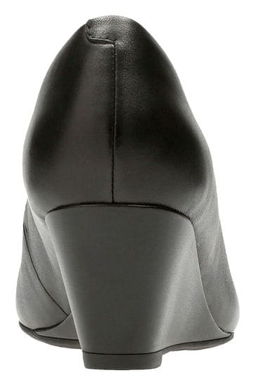 Buy Clarks Black Leather Flores Tulip Shoes from the Next UK