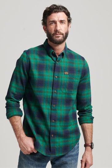 Superdry Green Vintage Lumberjack Shirt