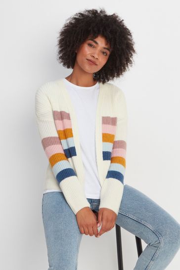 Womens striped cardigan cheap
