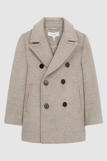 Double breasted pea coat womens on sale