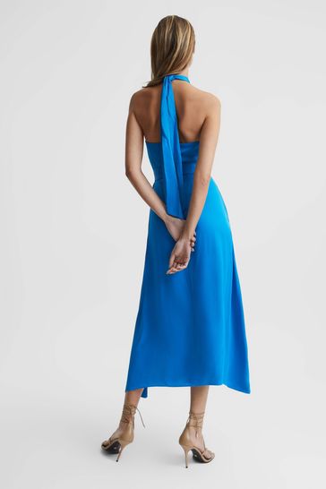 Blue dress sale reiss