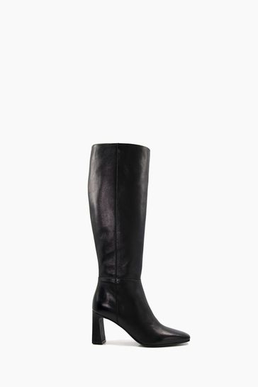 Buy Dune London Savoir Soft Square Toe Black Boots from Next Ireland