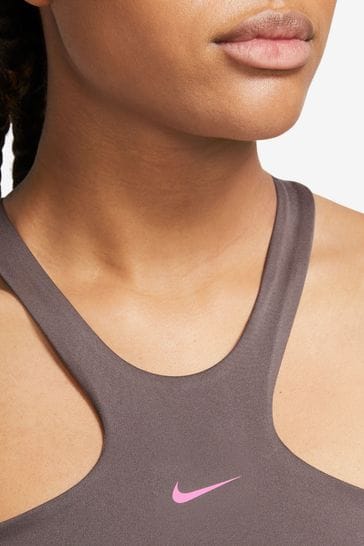 Buy Nike Brown Dri-FIT Indy Light-Support Padded High-Neck Sports Bra from  Next Luxembourg