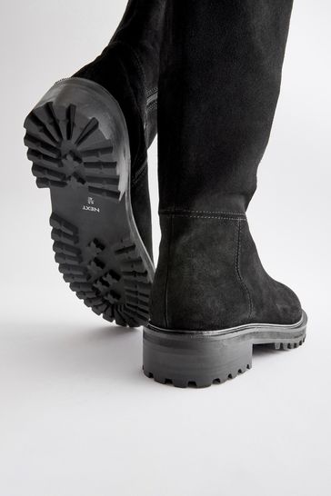 Ladies suede boots uk sale