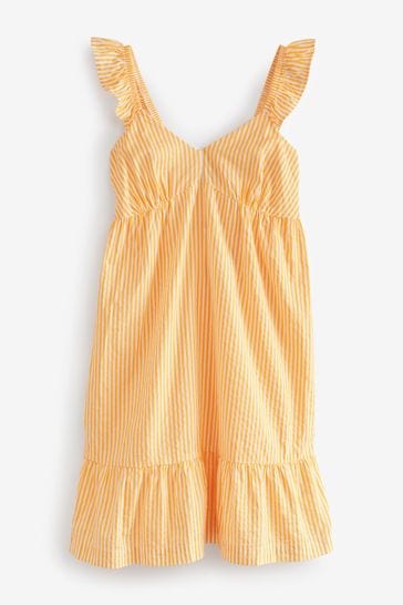 H & m outlet yellow dress