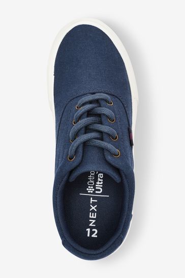 Ladies navy lace up shoes shop