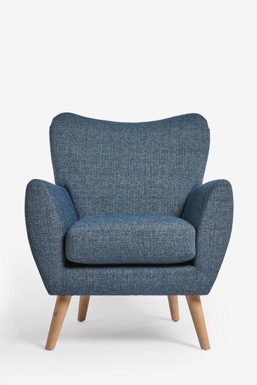 Next best sale blue armchair