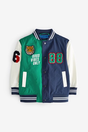 Ralph lauren patchwork baseball on sale jacket