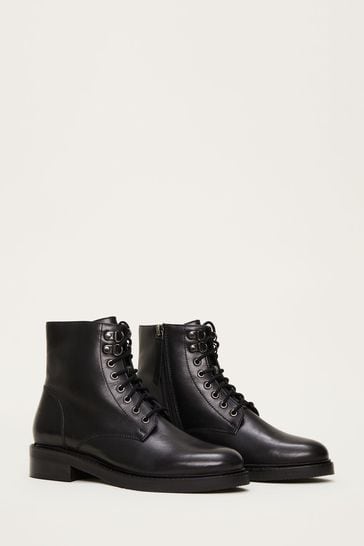 Matte black lace new arrivals up boots