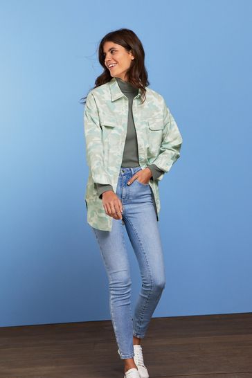 Buy Camouflage Print Shirt from Next Luxembourg